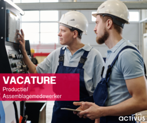 Productie/Assemblagemedewerker