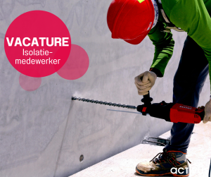Vacature Isolatiemedewerker
